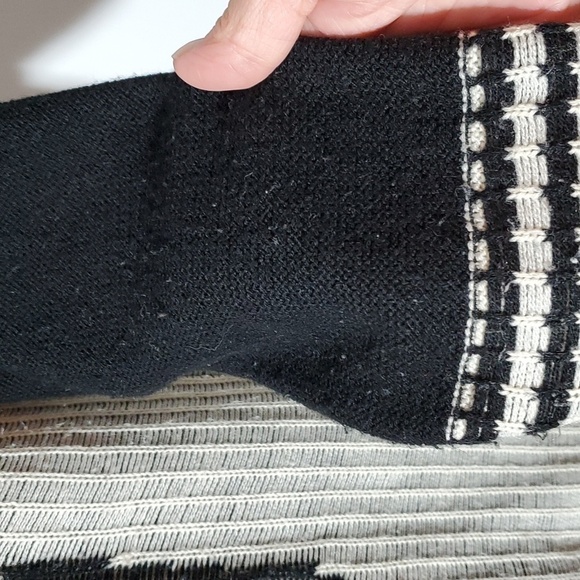 RD Style- Womens Black/Cream Skull Open Cardigan Goth Grunge Punk Sz.Medium - Picture 5 of 7